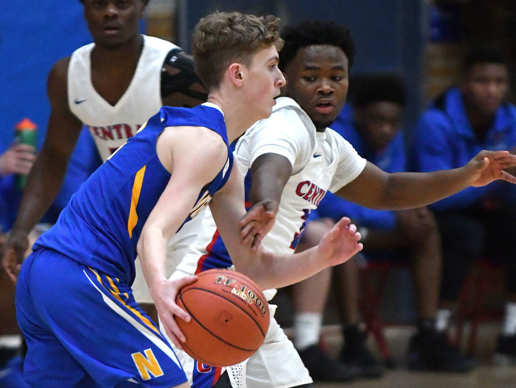 Davenport North vs Davenport Central boys basketball.